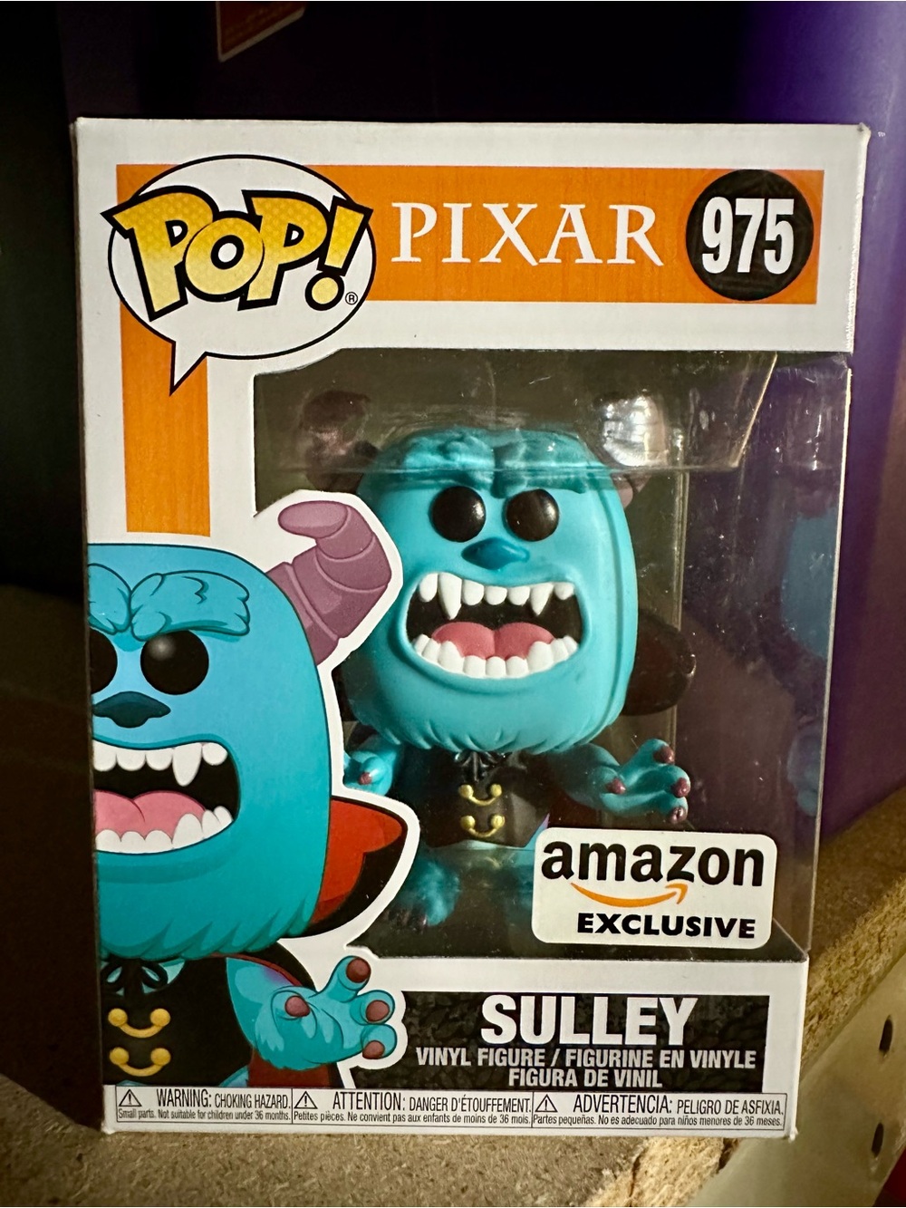 Funko Pop! Pixar Sulley Vinyl Halloween Figure 🎃🧛🏻